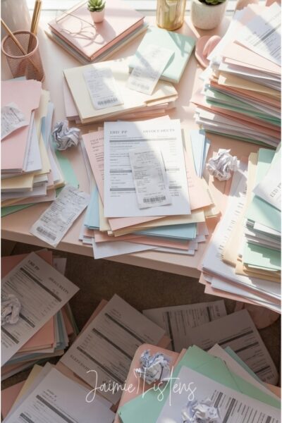 Paperwork Organization: What to Do With Receipts (So They Stop Piling Up)